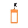 kikkerland impermeable p/celular anaranjado CD108-OR