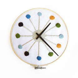 kikkerland reloj para diseñarlo uno mismo CL65