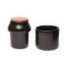 Kikkerland molinillo de hierbas y frasco negro gde CU181L-BK