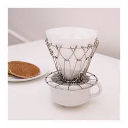 Kikkerland estructura plegable p/filtro de cafe pla CU160
