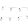 Kikkerland cadena de 10 luces foco edison LT12
