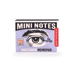 Kikkerland mini notas caja cerillos 4pz ST91