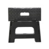 Kikkerland banco bajo "diamond" plegable negro ZZ18-BK