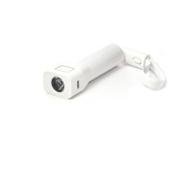 Kikkerland lampara y bateria portatil blanco 2 en 1 US134-WH