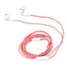 Kikkerland audifonos "chevron" rojos US121-RD