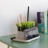 kikkerland soporte para cel y organizador SC25