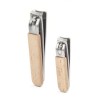 kikkerland cortauñas mango de madera gde-ch 2 pzas MN71