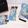 Kikkerland bolsas para ropa sucia mapa 4 pzas LB10