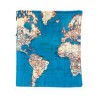 Kikkerland bolsas para ropa sucia mapa 4 pzas LB10