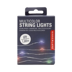 Kikkerland cable con 20 luces led multicolor LT03