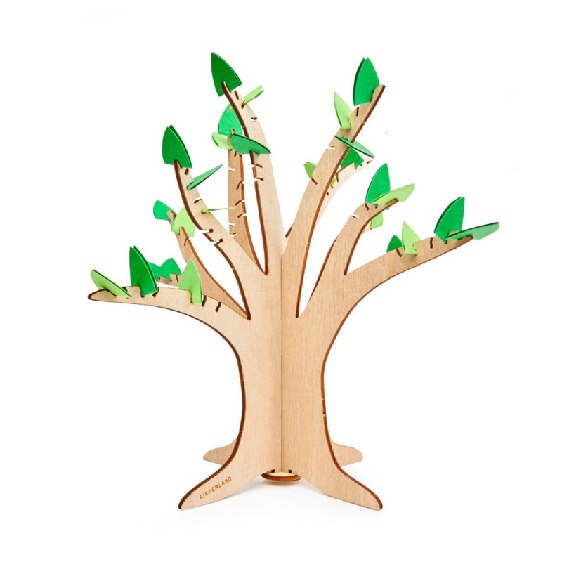 Kikkerland árbol de la gratitud. incluye 128 hojas ST107
