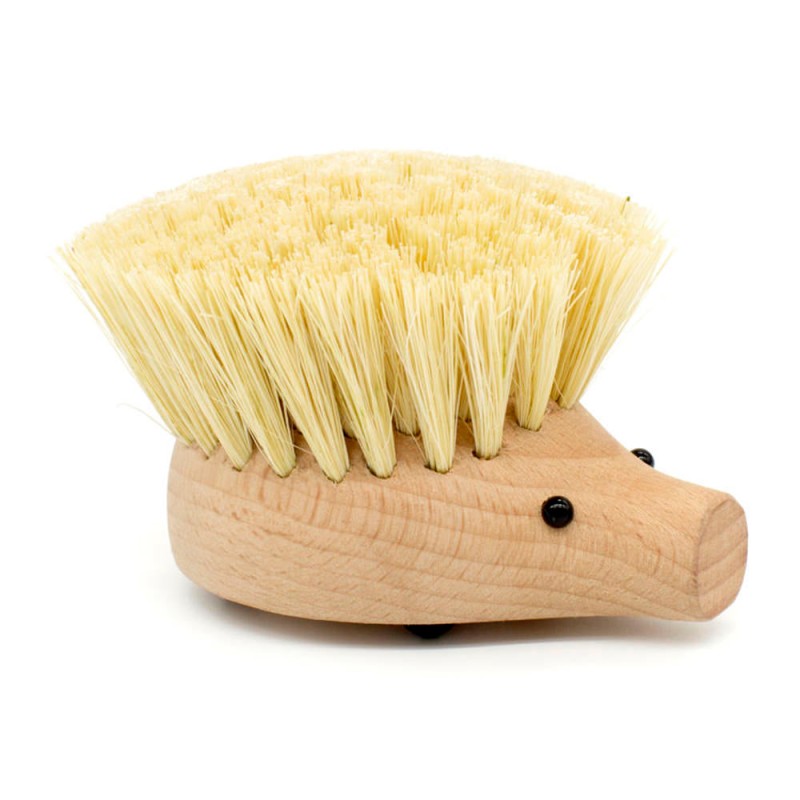 Kikkerland cepillo para platos diseño: erizo CU314